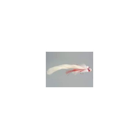 Deerhair Diver Red White