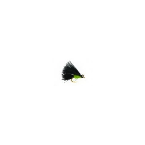 Mini Black & Green Cats Whisker (bead ConeHeadain eyes)