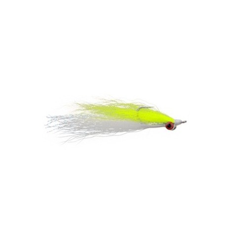 Clouser Minnow ConeHeadart White