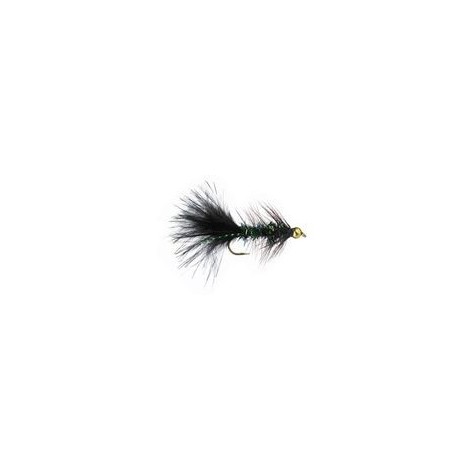 Wooly Bugger Cactus ConeHeadenille Black