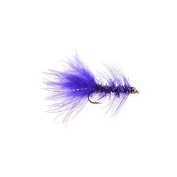Wooly Bugger Cactus ConeHeadenille Purple