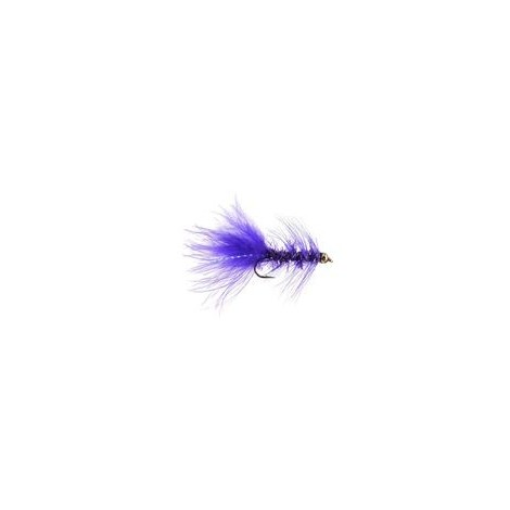 Wooly Bugger Cactus ConeHeadenille Purple